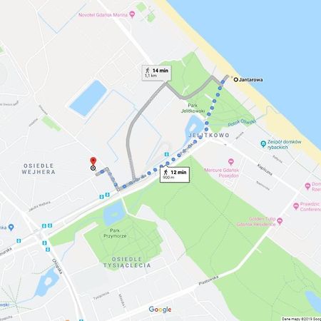 Sea & Sand Apartment Gdańsk Eksteriør bilde