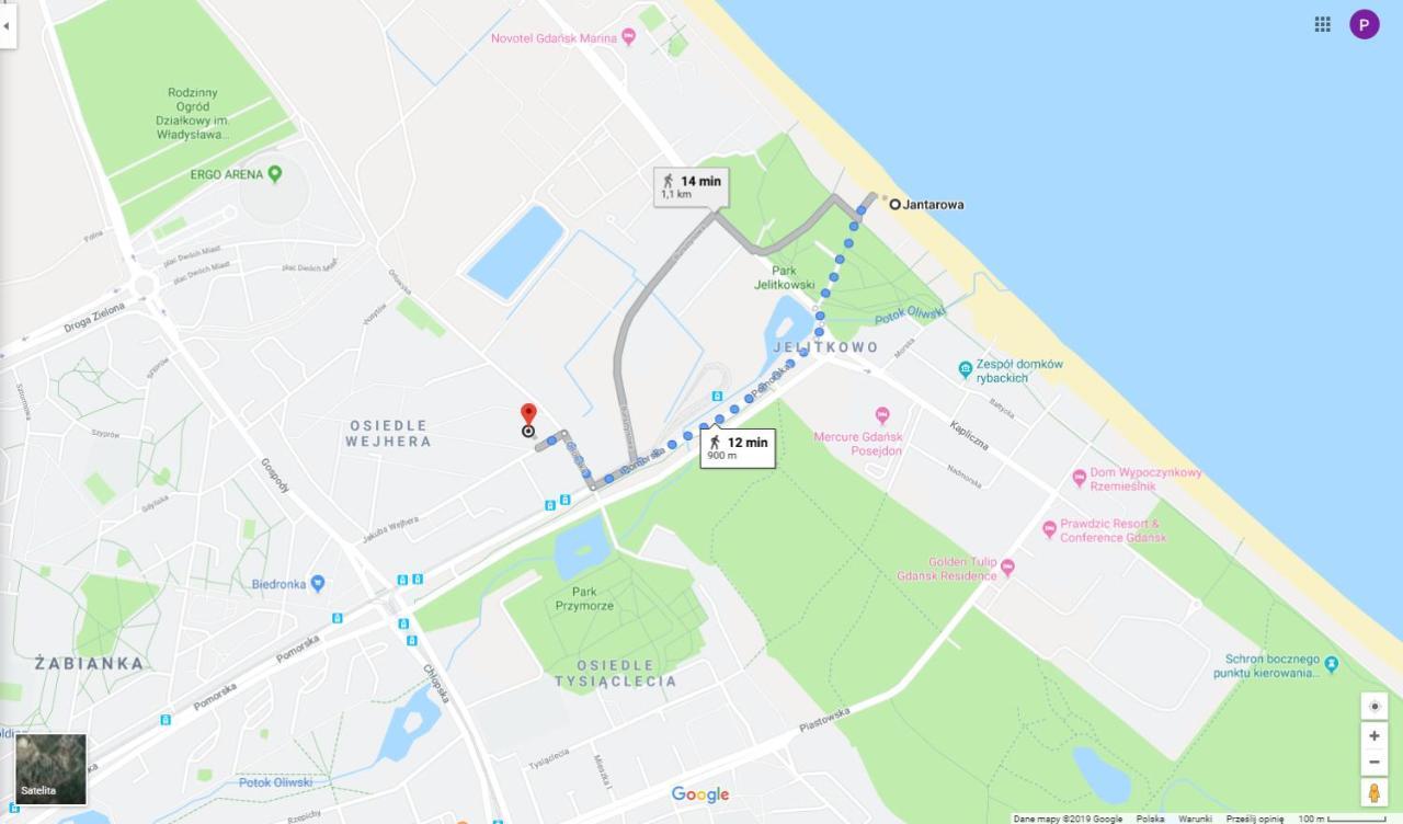 Sea & Sand Apartment Gdańsk Eksteriør bilde